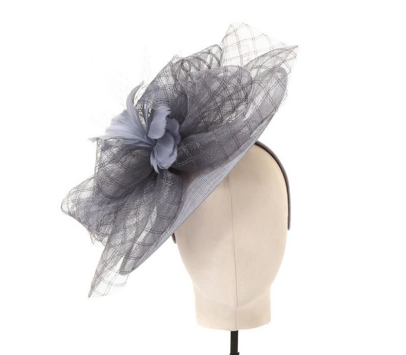 L001 Grey Headband Fascinator