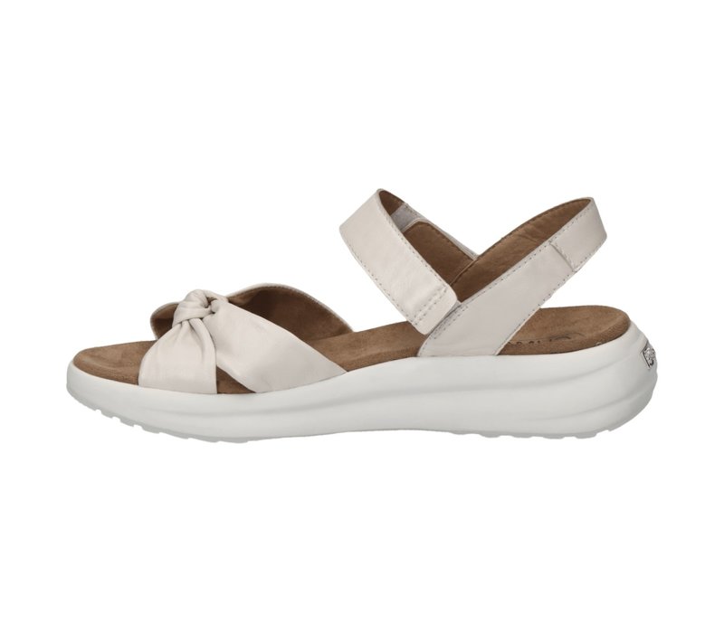 Caprice 28719 Off White Leather Sandals