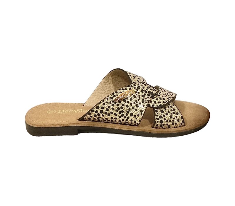 REDZ MILANA Leopard Sandals
