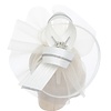 TG212 Ivory decorative Fascinator