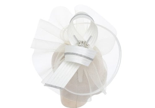 Peach Accessories TG212 Ivory decorative Fascinator