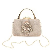 2235 Rosegold Decorative Dress Bag