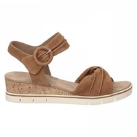 Caprice 28700 Nut Suede Sandals