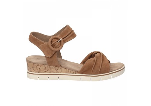 Caprice Caprice 28700 Nut Suede Sandals