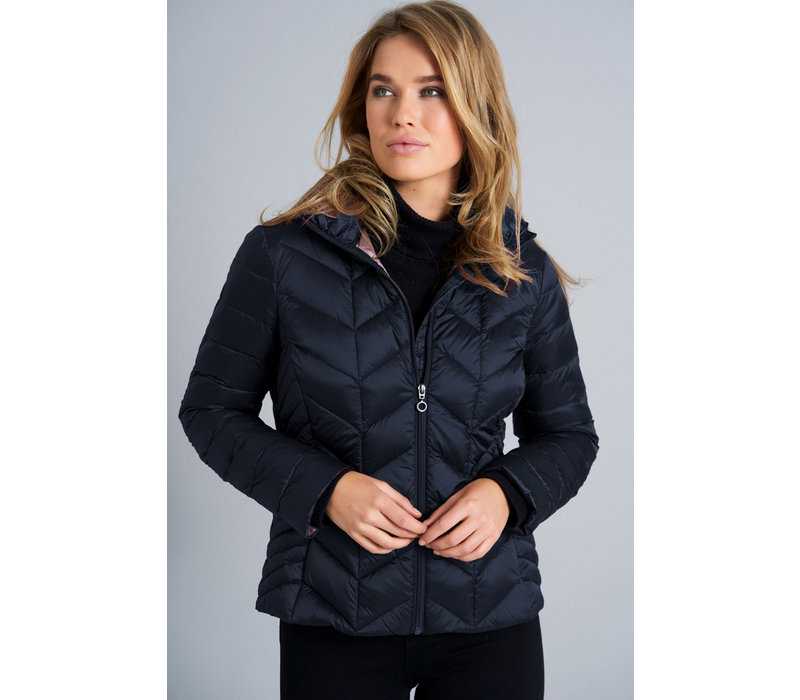 Junge “Daisy” Navy Down Jacket (New)
