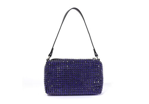 Peach Accessories 6683 Navy Crystal jewelled Bag