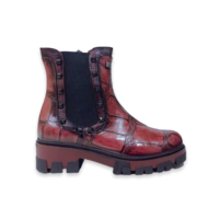 Jose Saenz 3027-K-C Rioja Croc Boot