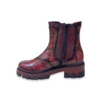 Jose Saenz 3027-K-C Rioja Croc Boot