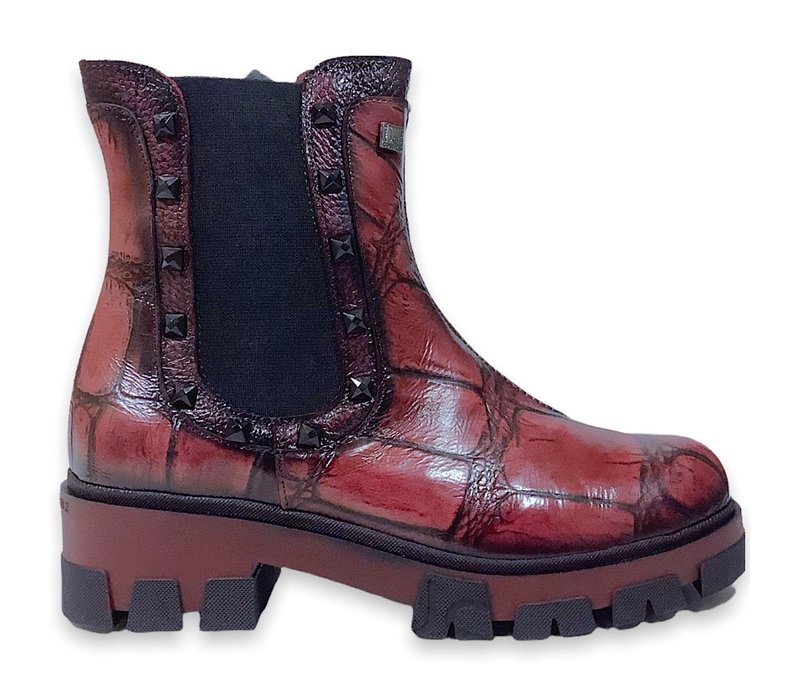 Jose Saenz 3027-K-C Rioja Croc Boot