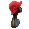 Seeberger Seeberger 18471 Red Felt Cloche Hat