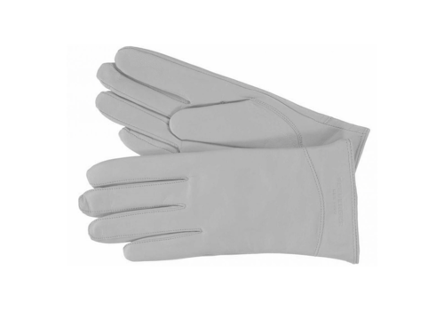 Seeberger Seeberger 18467 Smoke Grey Leather Gloves