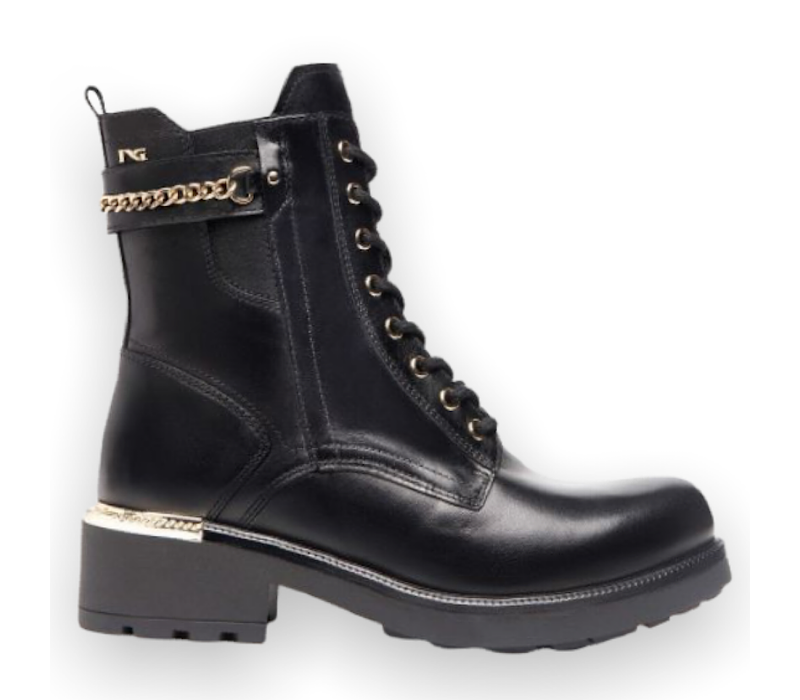 NeroGiardini I205840D Black Laced Boot