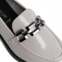 Tamaris 24301 Pale Grey patent Loafer