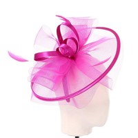 TGHW312 Decorative Headpiece in Fuchsia