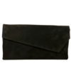 Marian 104 V20 Black Suede Envelope Bag