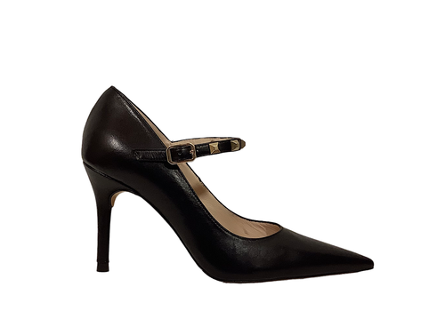 Lodi Lodi SOTIL Black Leather strap Shoe