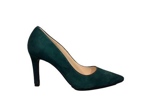 Lodi Lodi RACHEL Bottle Green Suede Shoes