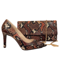 Lodi RACHEL Brown Snake Print