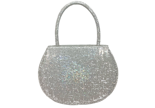 Marian Marian 612 122 Silver glitter Round Bag