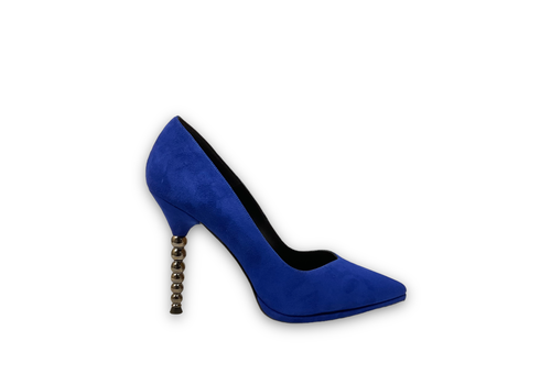 Lodi Lodi VILORA Royal Blue Suede Shoes