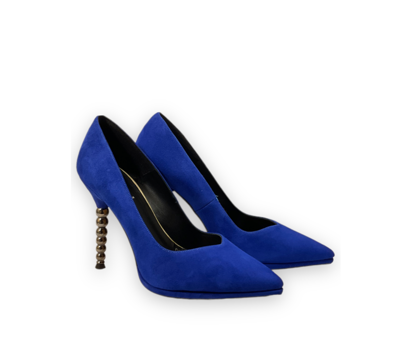 Lodi VILORA Royal Blue Suede Shoes