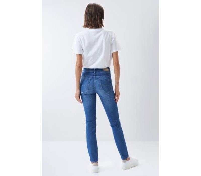 Salsa Secret push in skinny jeans Med Wash