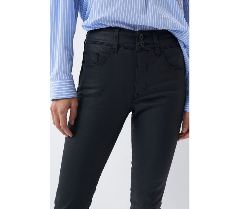 Salsa Secret push-in Jeans in faux Leather