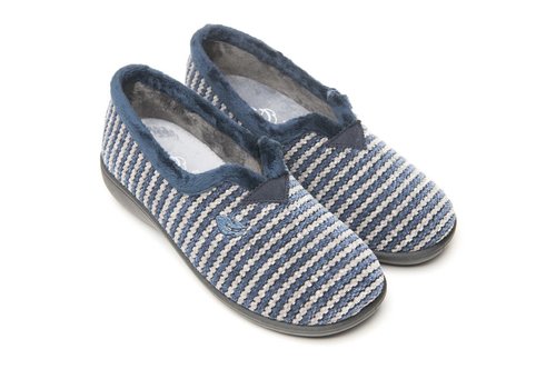 Plumaflex 14212 Stripe enclosed Slippers