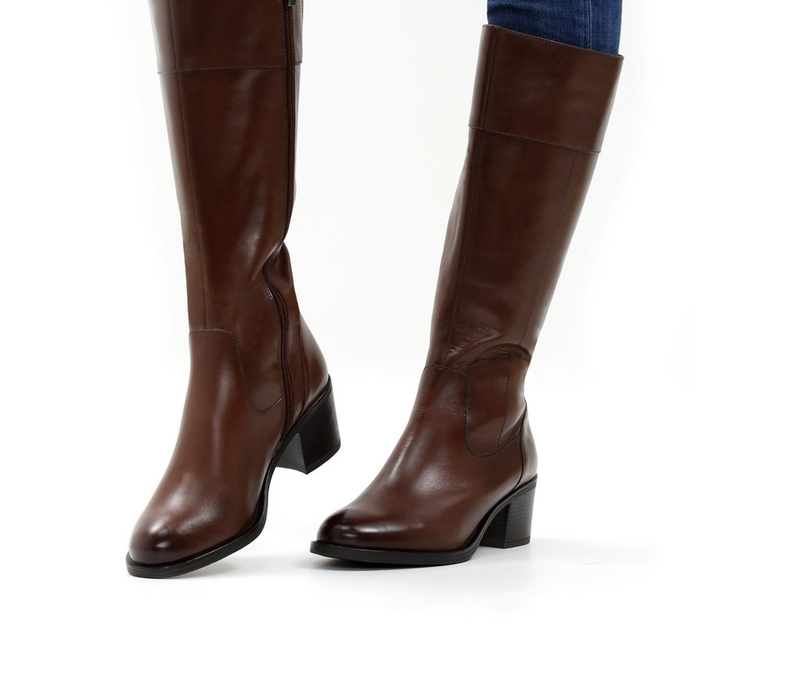 Caprice 25551  Cognac knee high Boots