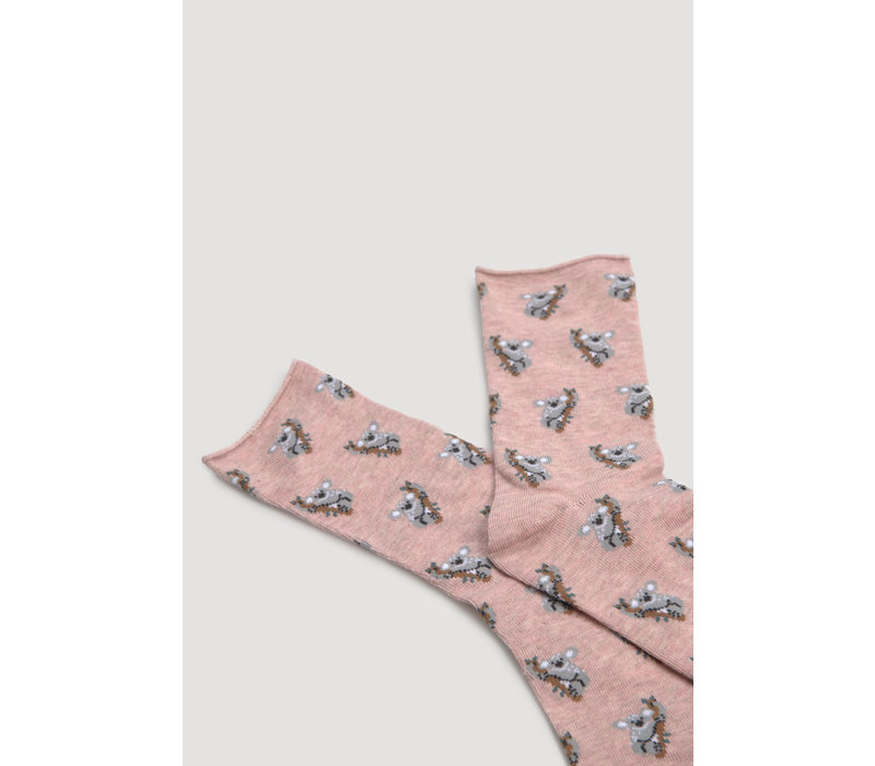 Ysabel Mora 12784 Loose top Socks Pink