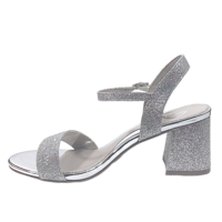 Millie & Co. SUMMER Silver Block Heel Sandal