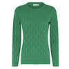 Micha S/S Micha 171 100 Kelly Green fine knit Sweater