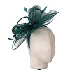 TGH021 Hunter Green Pearl & Diamonte Fascinator