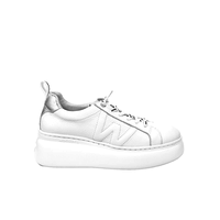 Wonders A-2632 White Leather W Sneakers