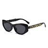 Peach Accessories 5646 Black CHANHOM Sunglasses