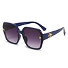 Peach Accessories 6092 Letter H Sunglasses in Navy