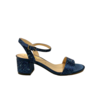 ADELE Navy diamantè 2 inch block heel