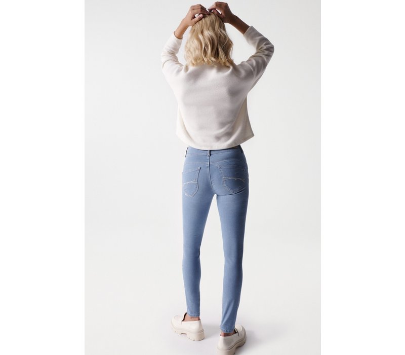 Salsa SECRET Skinny light wash denim