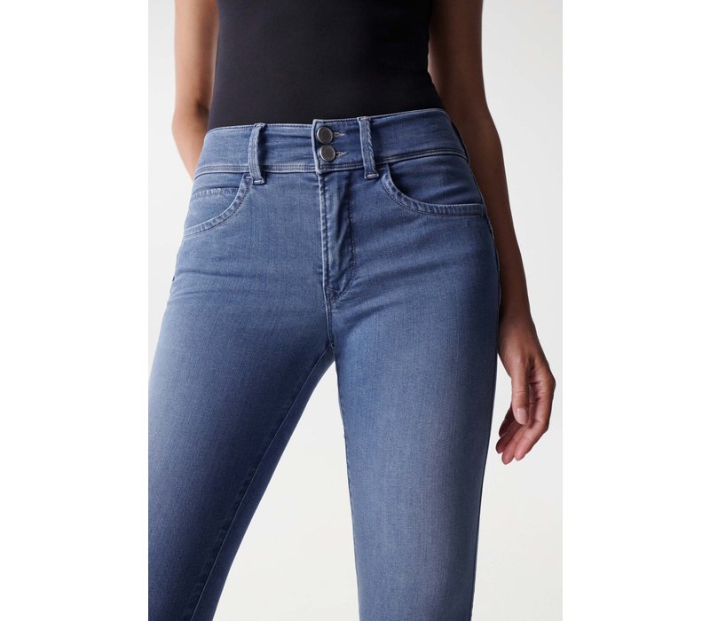 Salsa SECRET Cropped Skinny Mid wash