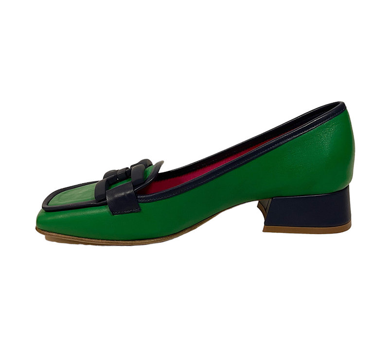 Le Babe 1422S3 MOCASSINO Green Multi