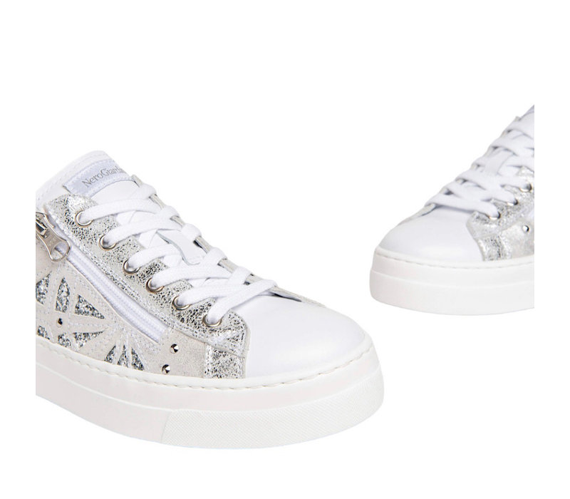 NeroGiardini 306512D Silver laser Sneaker