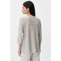 Joseph Ribkoff  lace knit Sequinned Top