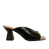 Lodi Lodi LOR3201 Black block heel Mules