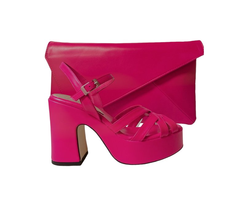 Marian 60702 Fuchsia Platform Sandal