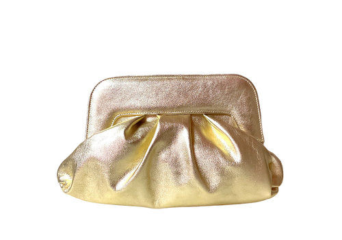 Marian Marian 701 V23 Metallic Gold clutch Bag