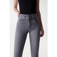 Salsa Grey push in SECRET soft Jeans