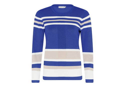 Micha S/S Micha 170 173 Royal Blue/Sand Sweater