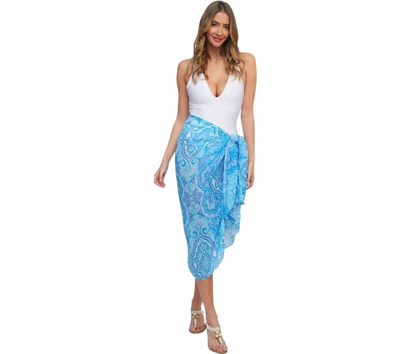 Pia Rossini CANTA Sarong in Blue