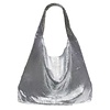 Peach Accessories 60228 metal mash soft dressy bag in Silver