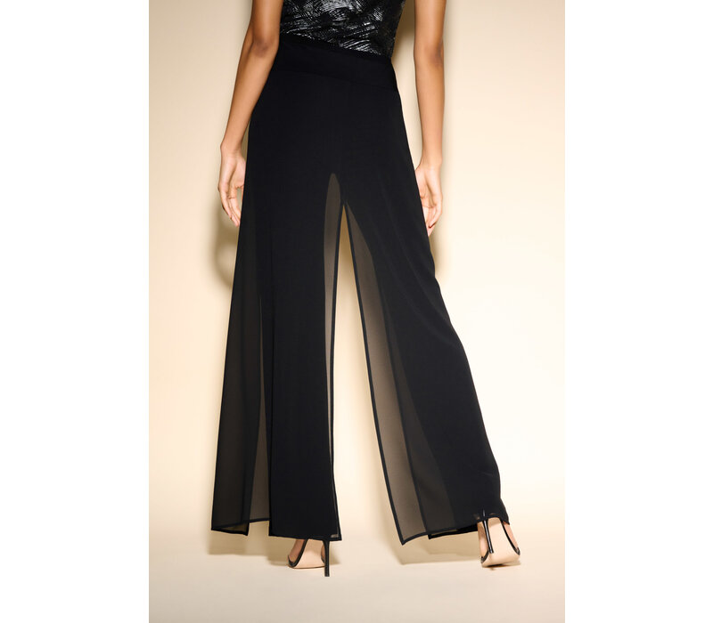 Joseph Ribkoff Chiffon Overlay dressy Pants